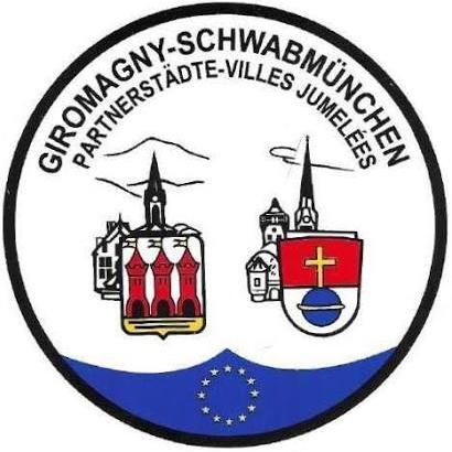 les-amis-de-schwabmunchen Logo de l'association "Les Amis de Schwabmünchen", illustrant le jumelage entre Giromagny et la ville allemande de Schwabmünchen, symbole d'échanges, d'amitié et de coopération européenne.